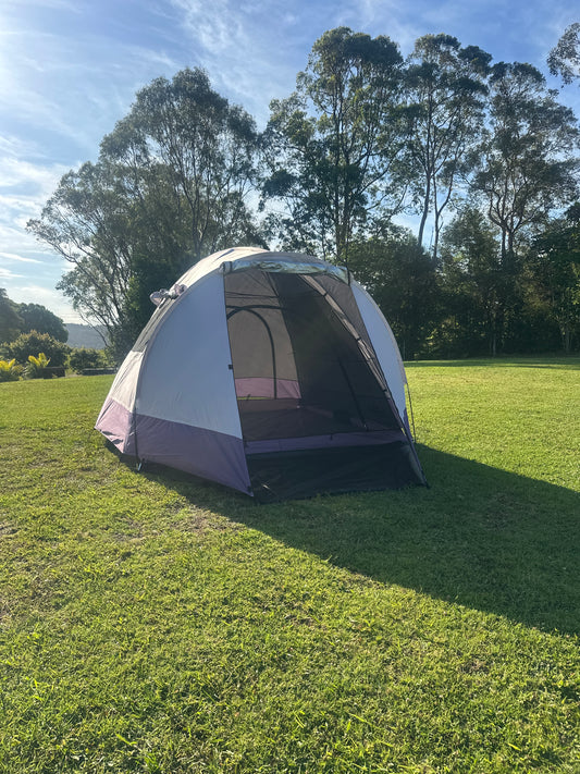 Camping Tent - Lilac (2-4 Person)