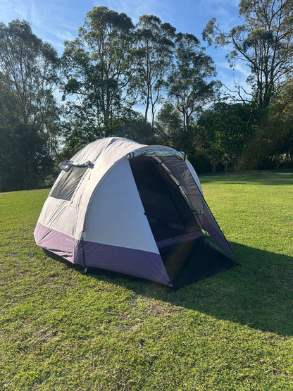 Camping Tent - Lilac (2-4 Person)