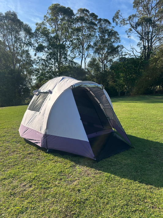 Camping Tent - Lilac (2-4 Person)