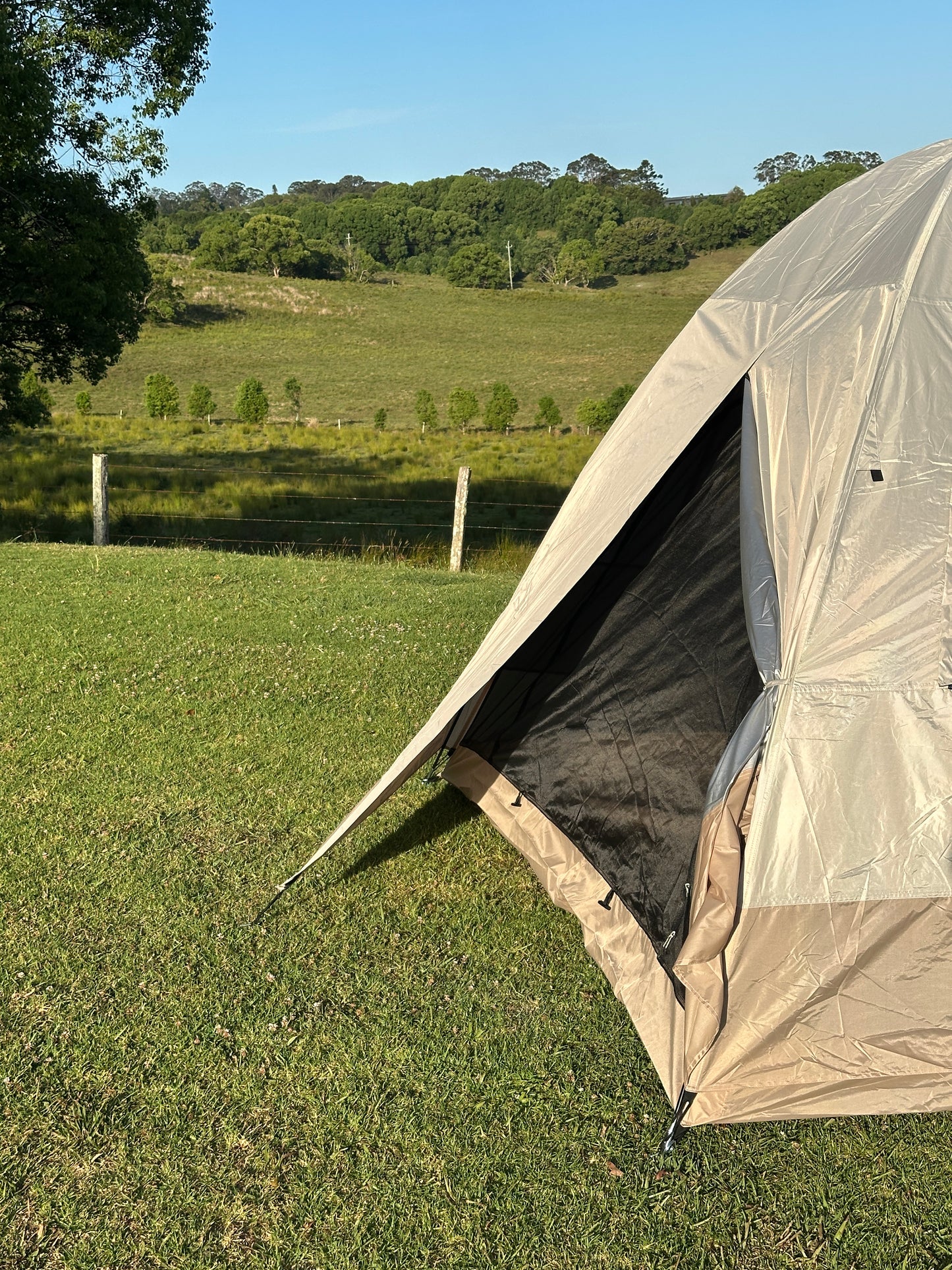 Camping Tent - Beige (2-4 Person)
