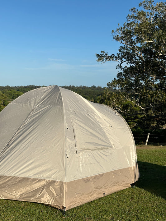 Camping Tent - Beige (2-4 Person)